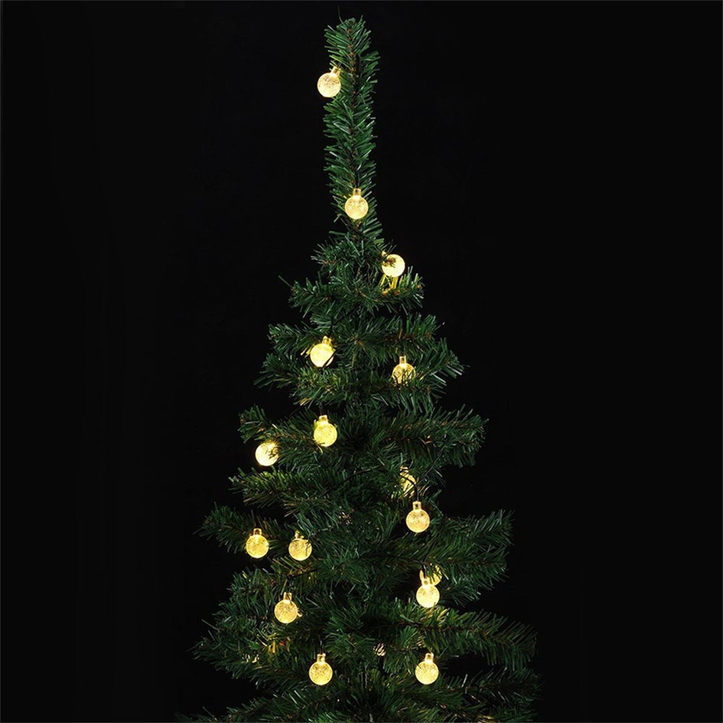 TwinkleGlow™ LED Bubble Ball Lights – Solar-Powered Magic for Your Garden Evenings
