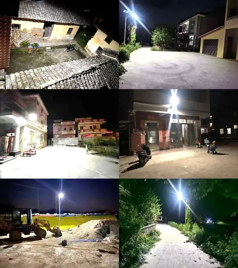 SkyBlaze™ 3,000,000LM Outdoor Solar Wall Light – Built for Power, Made for Outdoors