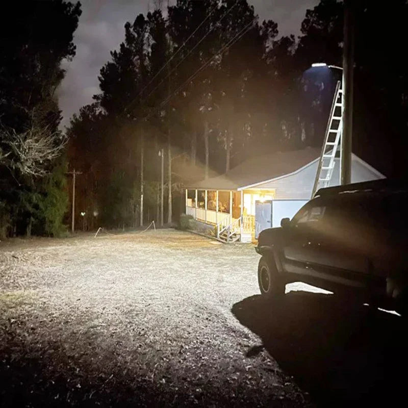 SkyBlaze™ 3,000,000LM Outdoor Solar Wall Light – Built for Power, Made for Outdoors